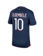 Billige Paris Saint-Germain Ousmane Dembele #10 Hjemmedrakt 2023-24 Kortermet